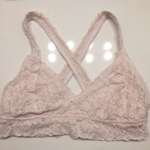 Aerie Lace Cross-Back Bralette